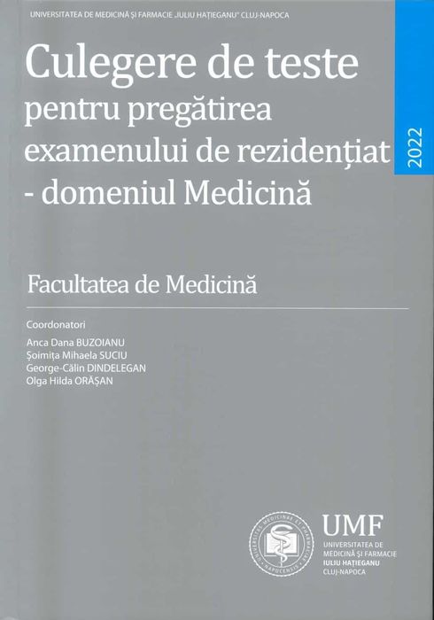 Culegere de teste pentru rezi in medicina