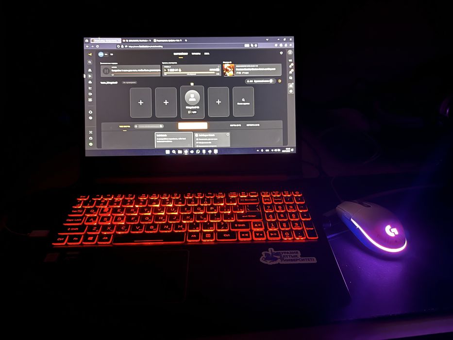 Игровой ноутбук Acer nitro 5 (уникальный)