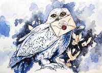 Pictura - Bufnita Hedwig/Harry Potter