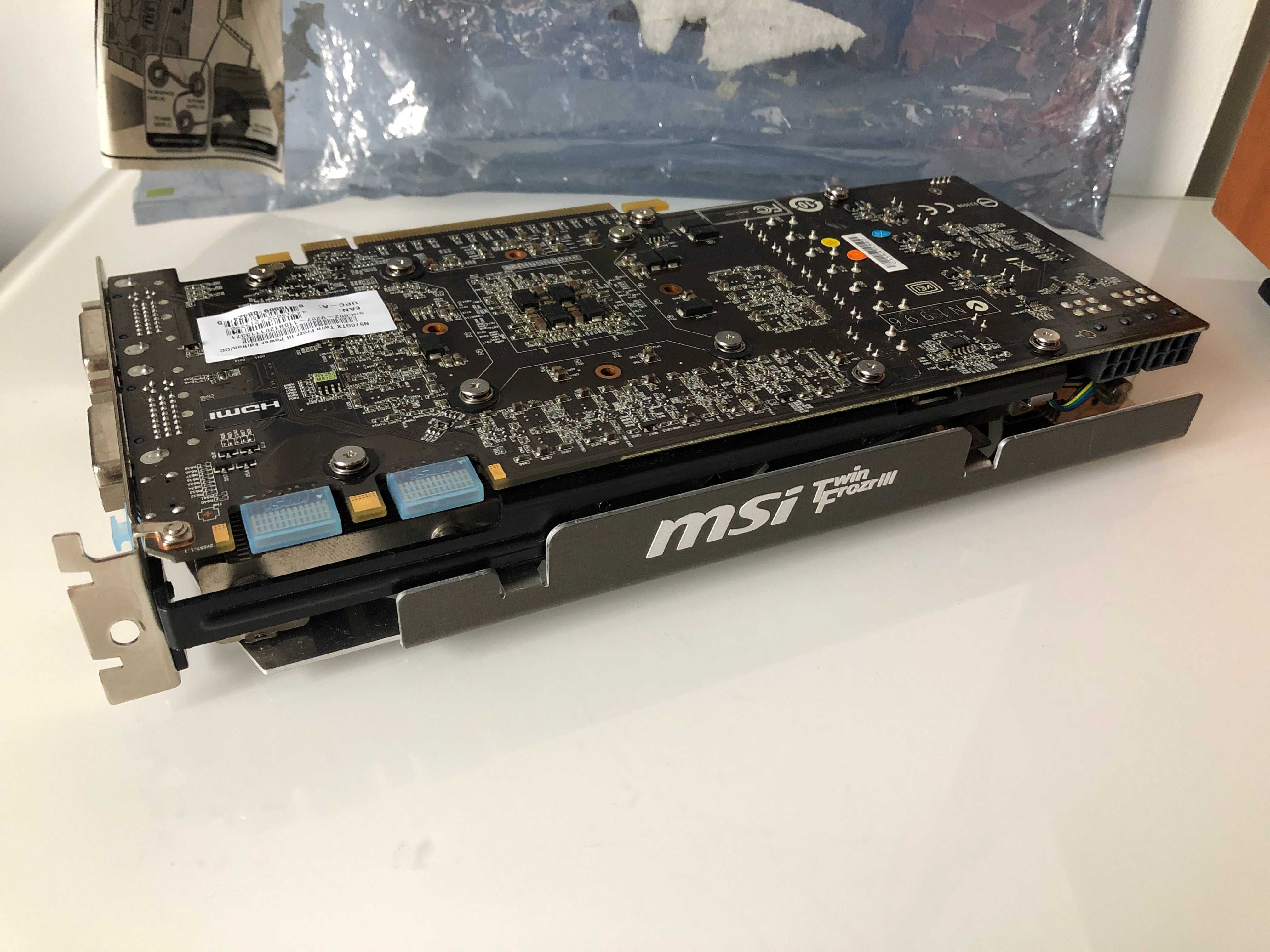 Placă video MSI nVidia GeForce GTX 570 1280MB GDDR5 DVI HDMI