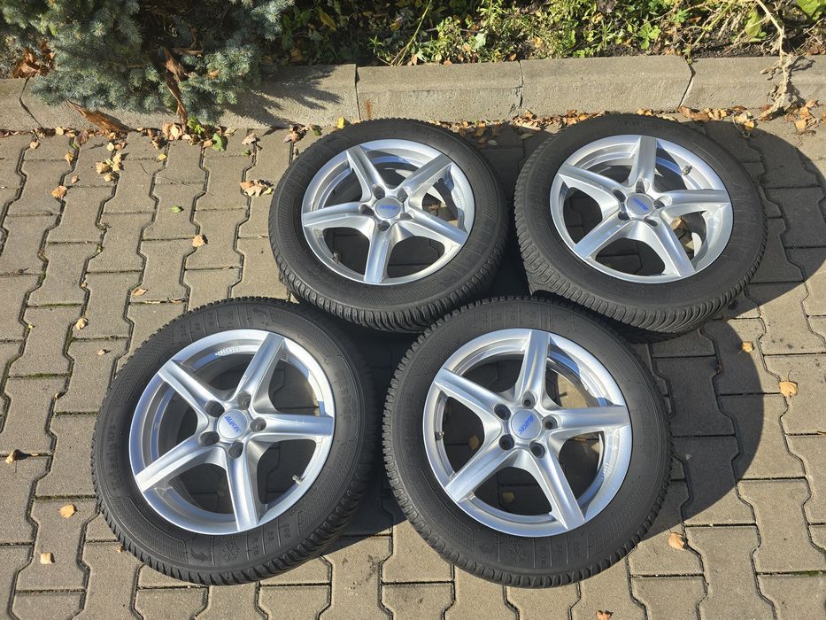 Jante Aliaj cu anv iarna 205/55 R16, 5x112 VW, Skoda, Seat, Audi, Golf