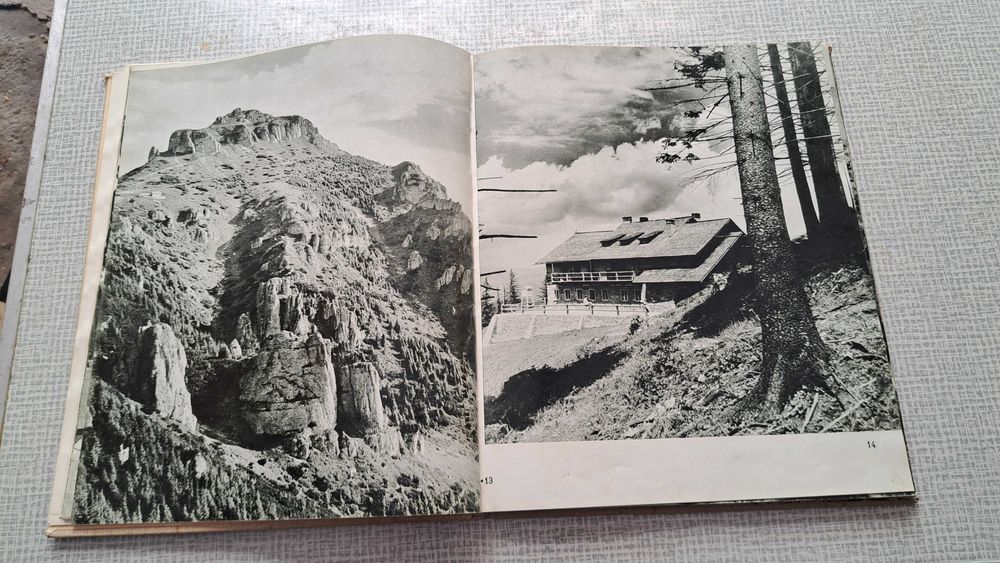 Romania ilustratii foto din Carpatii din perioada PCR Comunism , 1963