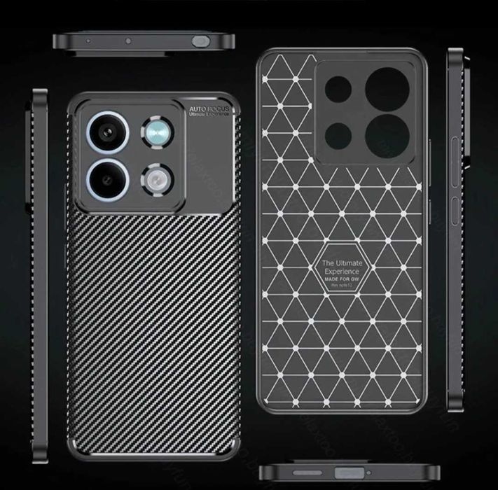 Husa Silicon Xiaomi Redmi Note 13 4G /5G / Model Carbon