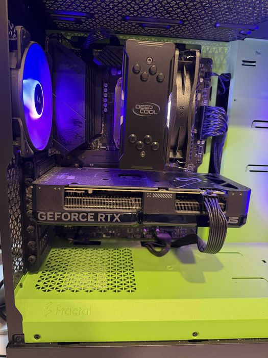 Геймърски компютър, Ryzen 5600, RTX 4070 OC 12GB, 16GB RAM, 1TB SSD