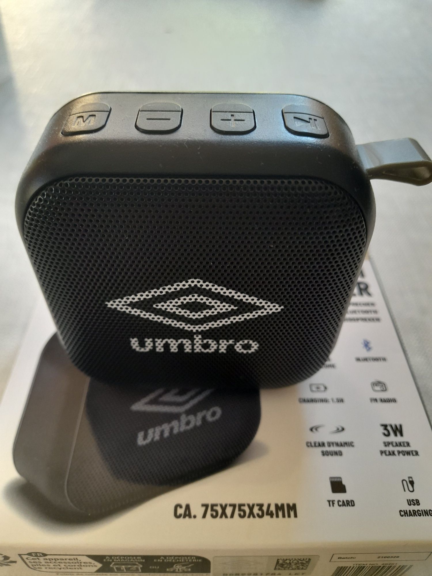 Безжична колонка portable speaker, 3W, Umbro, Черна
UMBRO
всичко от