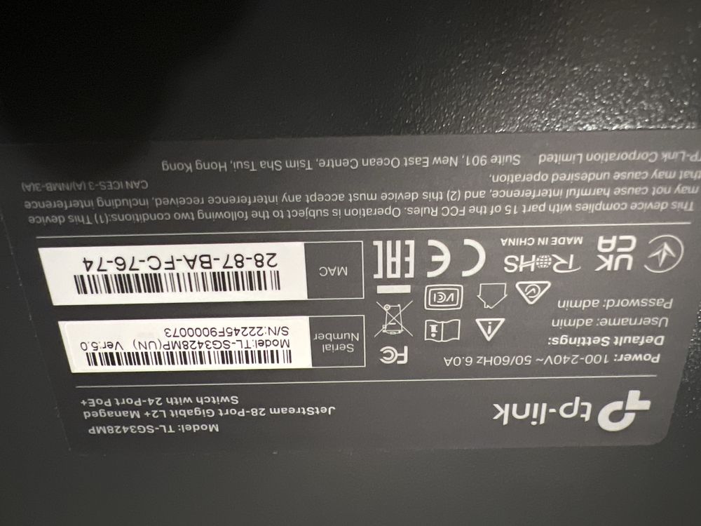 TP - link Jet Stream Switch