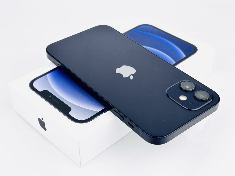 Apple iPhone 12 64GB Black Перфектен! Гаранция!