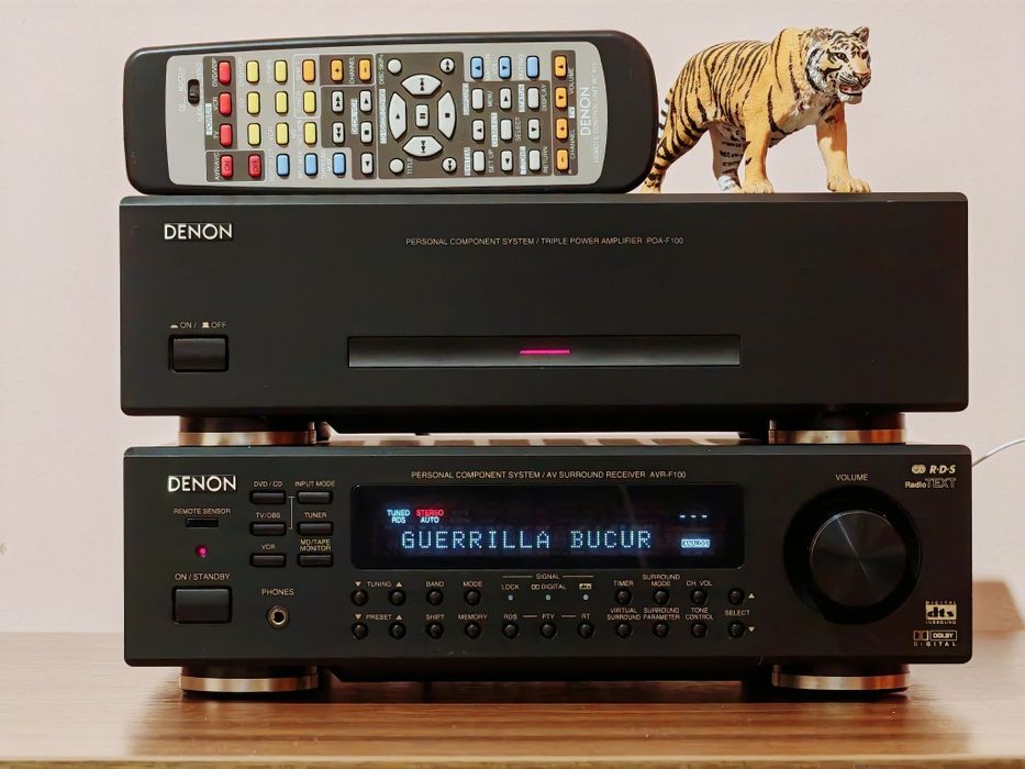 Denon AVR-F100/POA-F100. Series Calitate la nivel înalt. Preț fix !