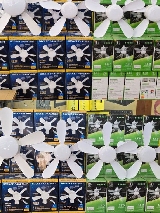 Patronli vintilyator pulti bor oʻrtasida  50vt  yoritgich joylashtirin