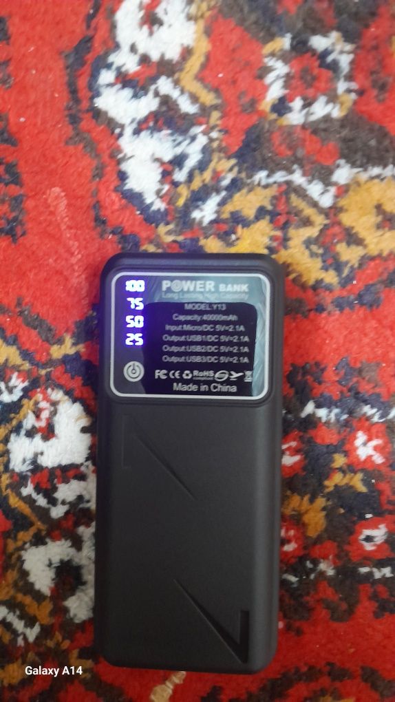 3 talik power bank tpc kabeli bilan