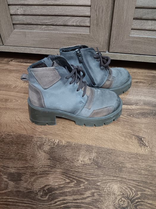 Боти от естествена кожа