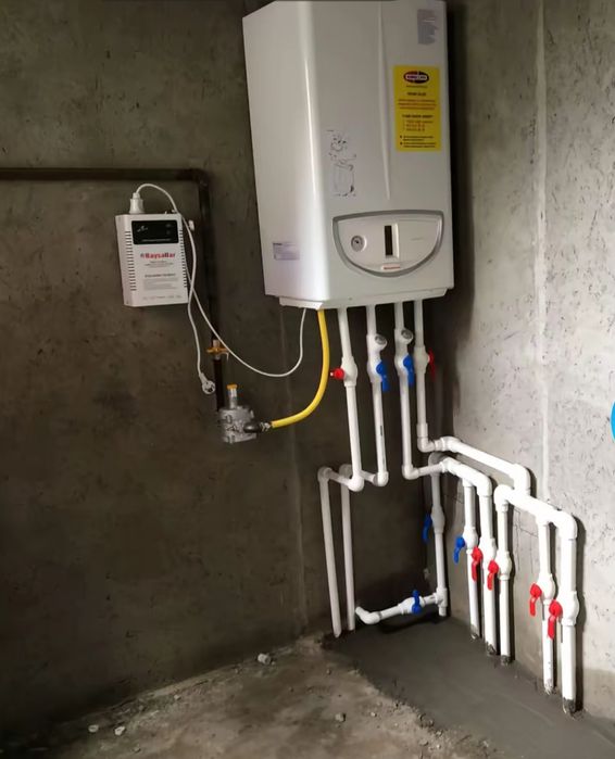 Газовое отопление под ключ