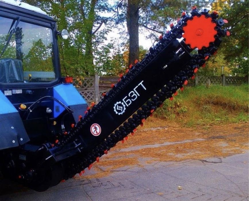 бара траншеекопатель грунторез ЭЦУ-150 ЭЦ-1600