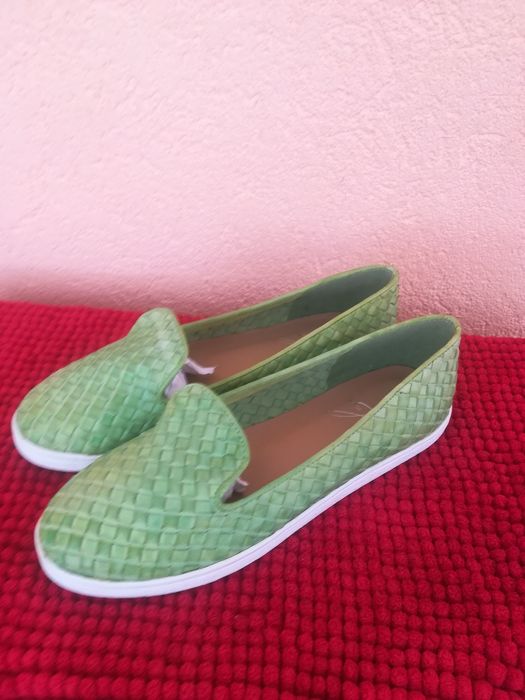Espadrile noi piele nr 41 dama Pia di Fiore