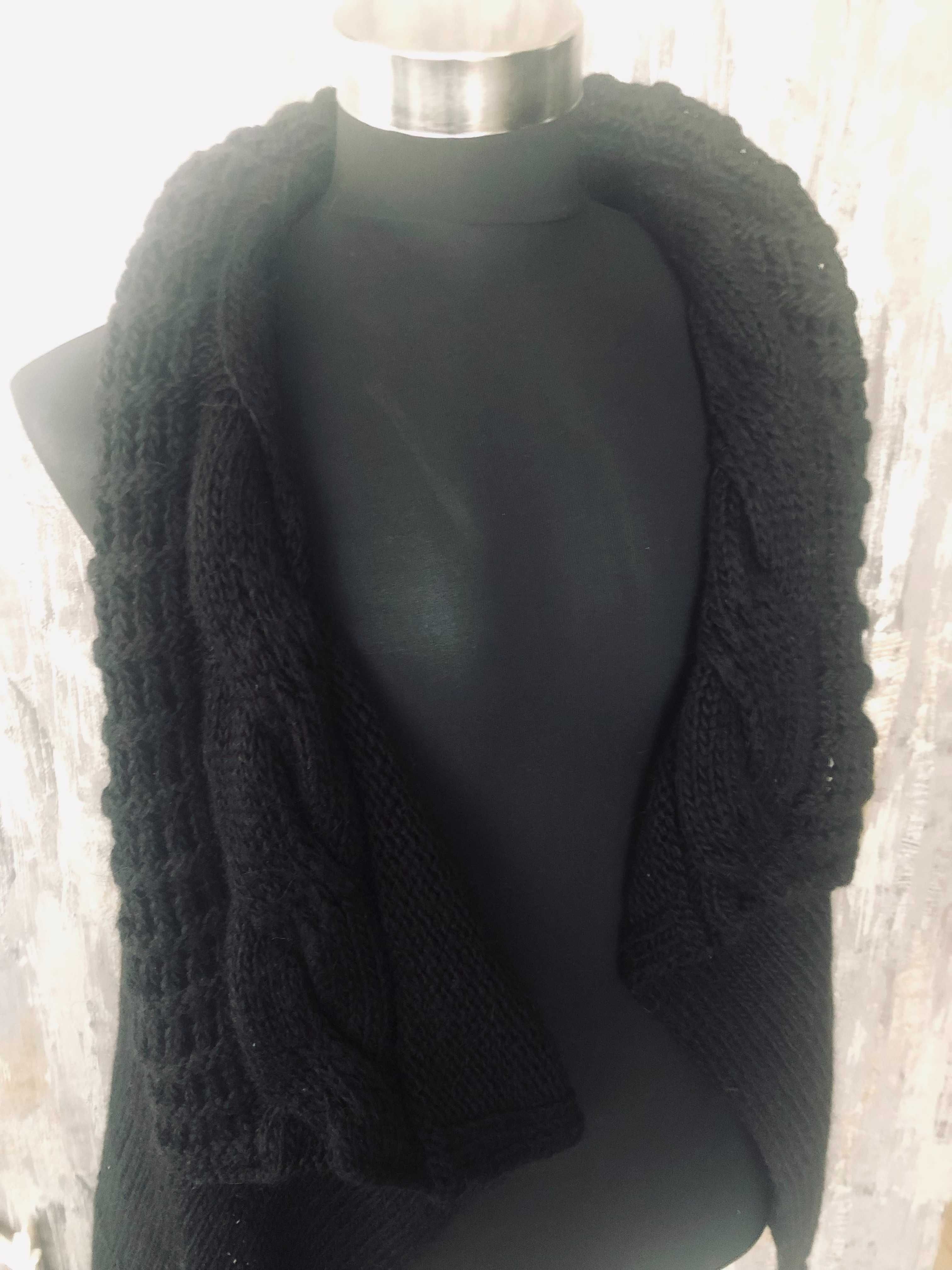 Cardigan Vesta tricotata amestec lana mohair_Esprit_marime S