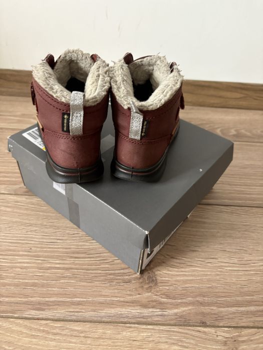 Papucei de iarna din piele, Ecco marimea 25