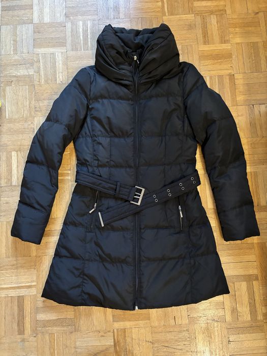 Geaca palton  din puf 70% Zara