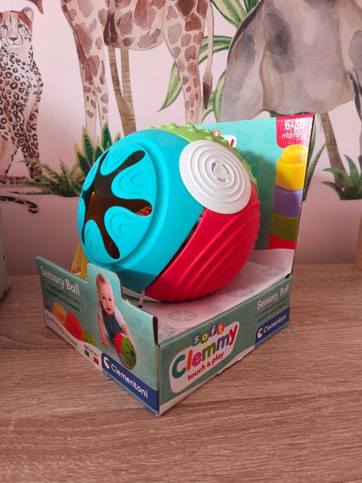 CLEMENTONI SOFT Clemmy Куб с различни повърхности и меки форми Sensory