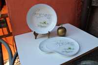 Set 2 piese portelan de colectie LIMOGES - set copii, foarte rare