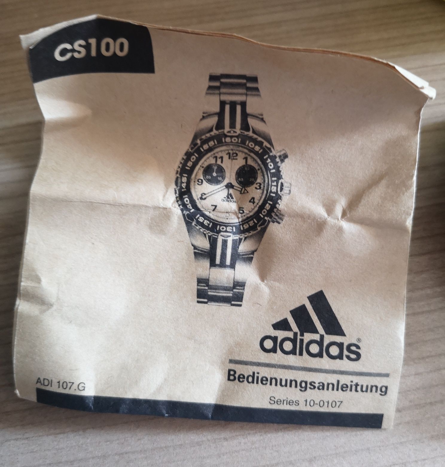 Ceas Adidas Cronograf CS100 - Stainless Steel