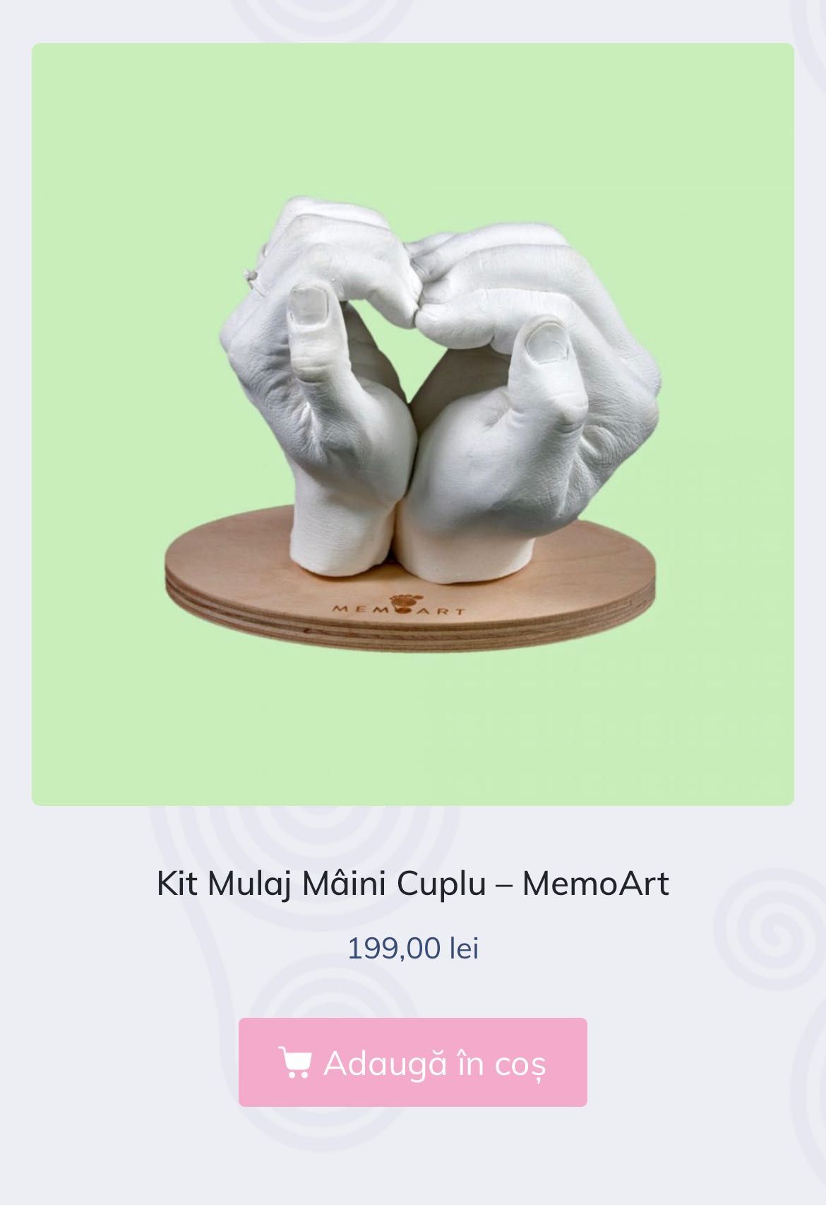 Kit mulaj maini Memoart