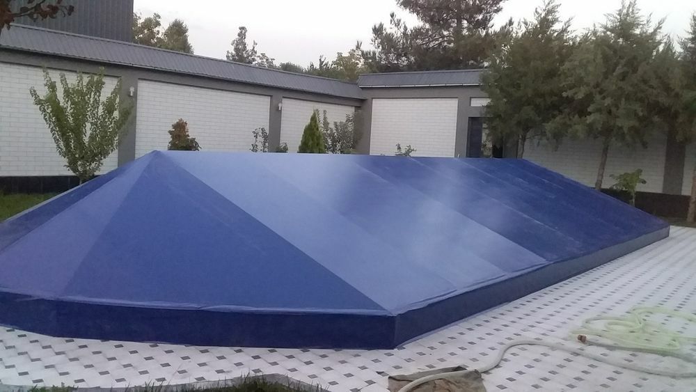 Банер Басейн,навесларни нолдан йопамизl