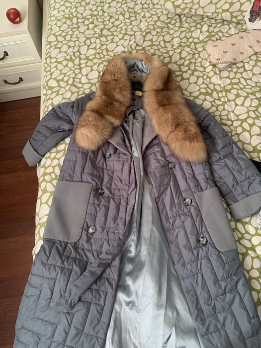 Куртка, пальто , с норкой, цена : 60тыс