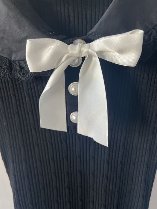 Елегантна рипсена рокля.