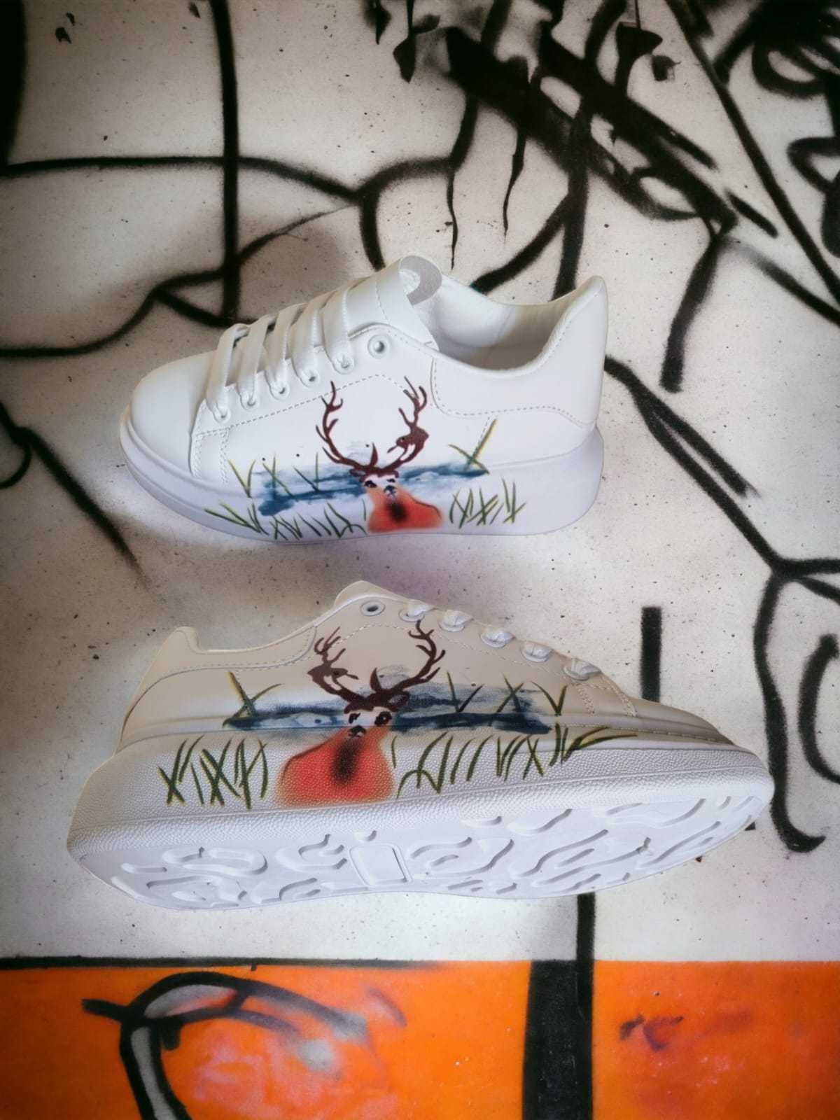 Sneakers / Shoes Pictati Graffiti Deer
