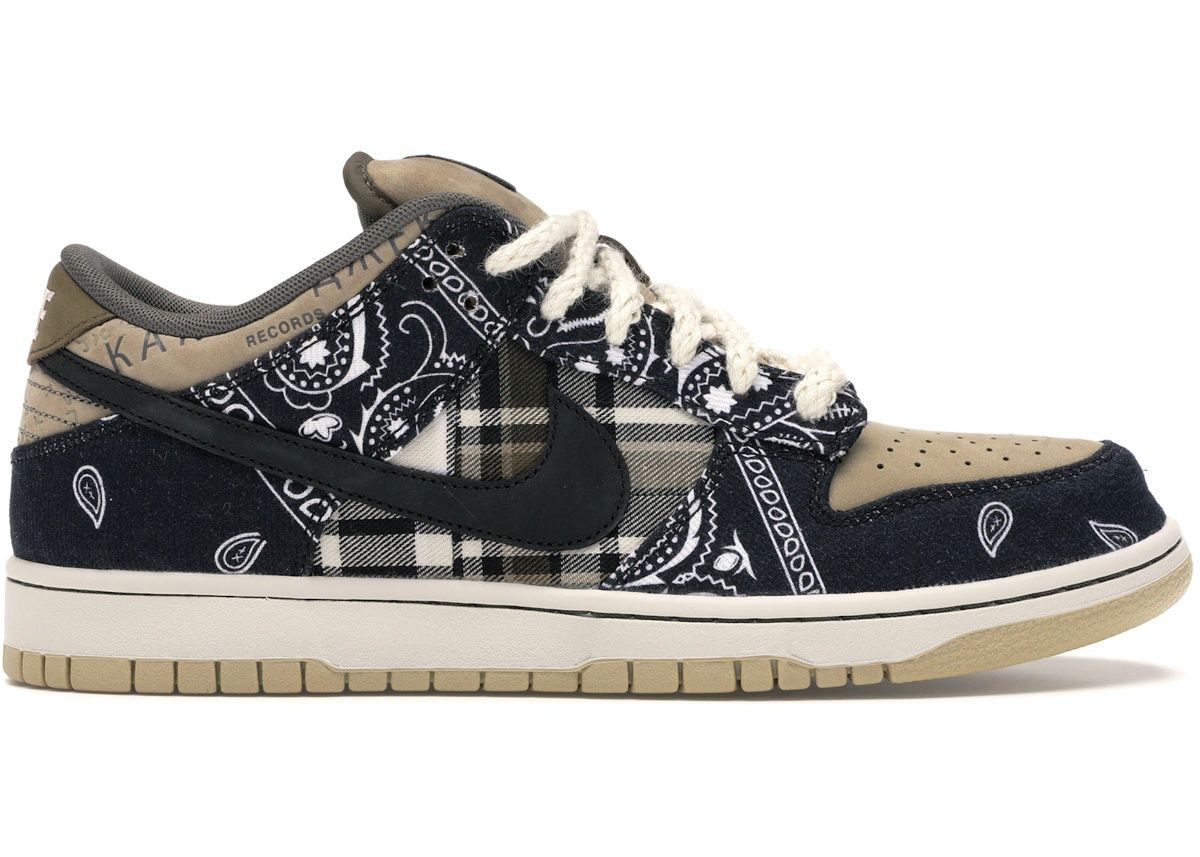 Кроссовки Nike SB Dunk Low Travis Scott Cashew flower 
Travis Scott