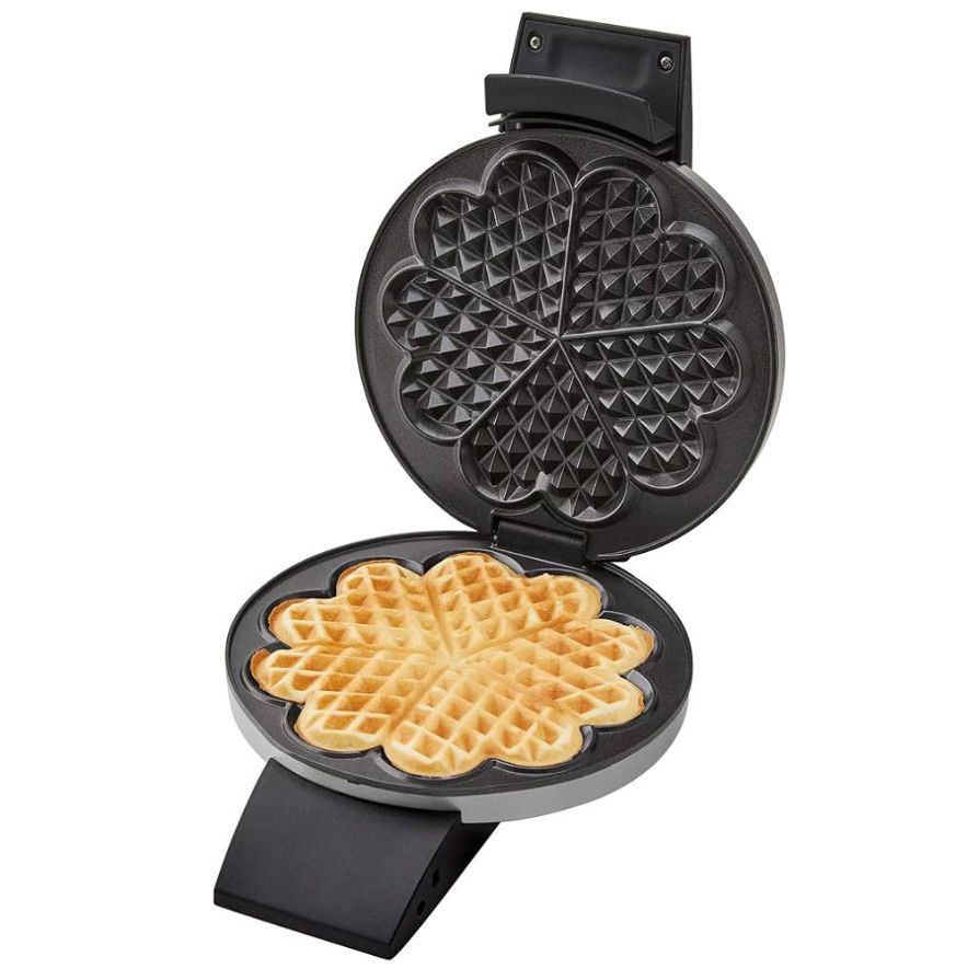 Aparat de facut vafe de vafe Cloer 1639SR, Waffle inimă 15,5 cm dia