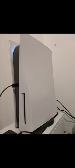 Белая Декаративна крышка для ps5
