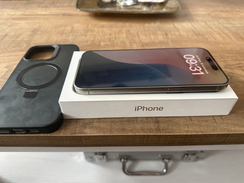 Iphone 15 PRO MAX TITANIUM impecabil!