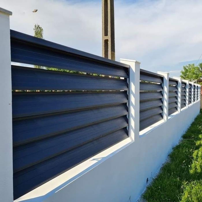 Vând garduri din placi de beton din jaluzele