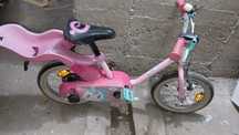 bicicleta roz fetita 14inch roti