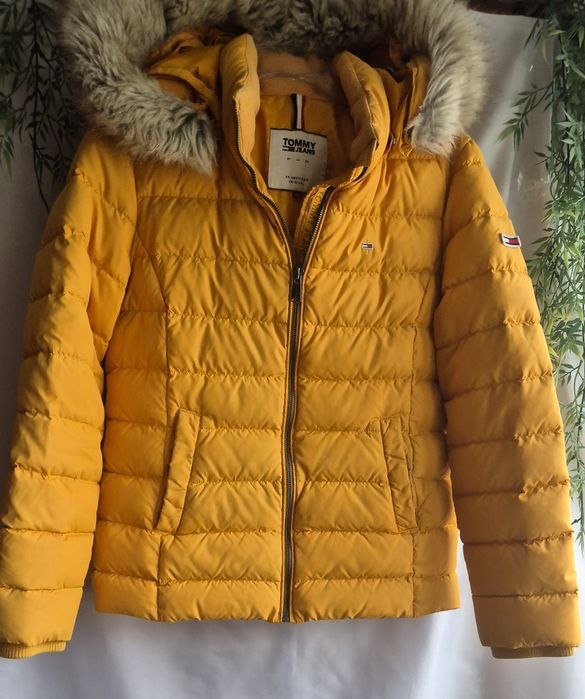 Geaca dama pene-puf Tommy Hilfiger nr.M originala