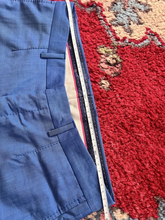 Pantaloni Zara office albastru deschis superbi marime 38