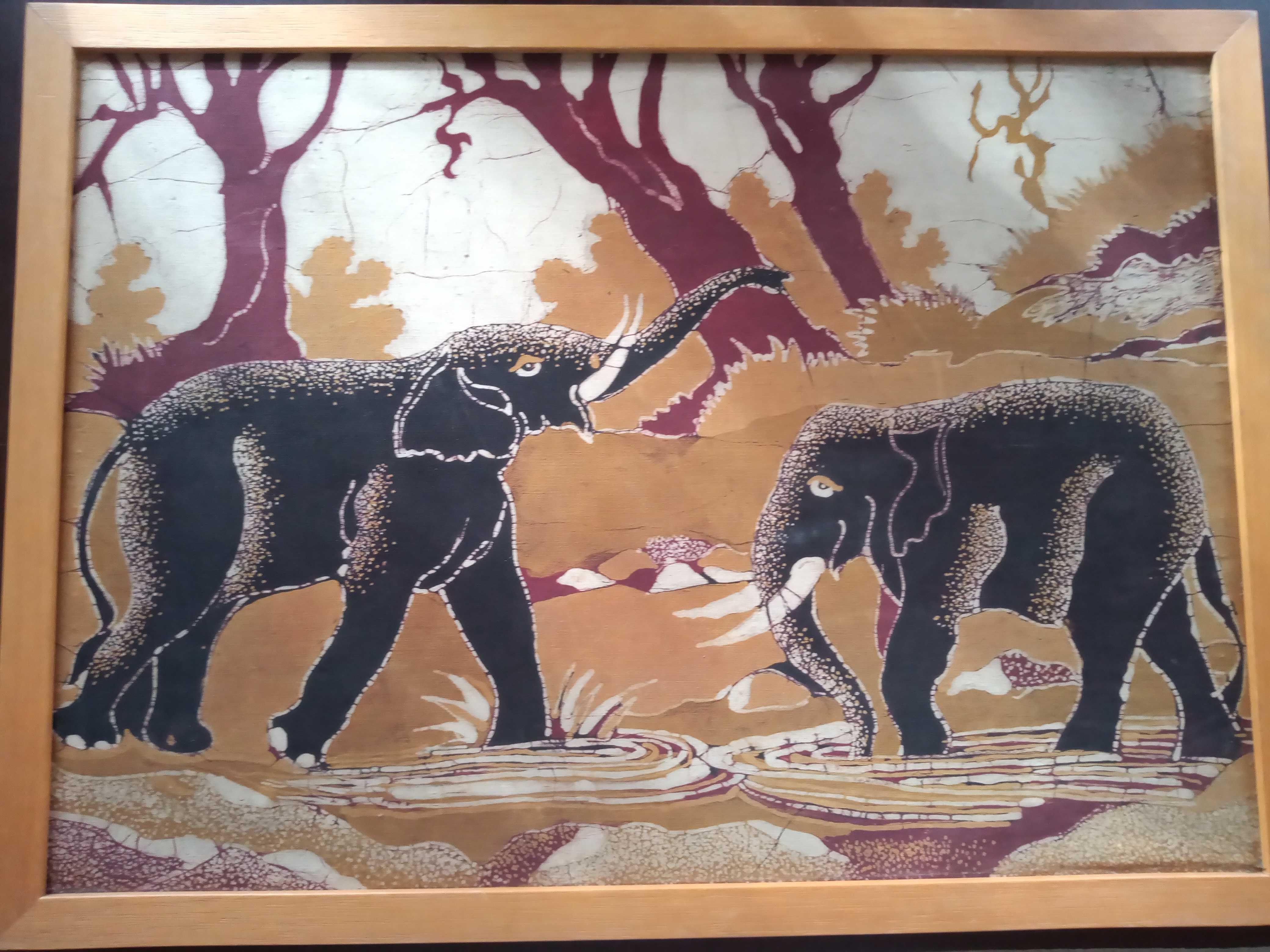 tablou panza elefant elefanti