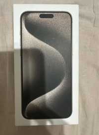 iPhone 15 pro max, новый, цвет Natural titanium, 256 GB.