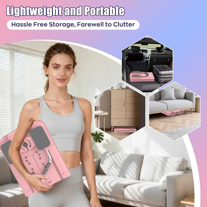 Сгъваема дъска за пилатес IMAYCC с реформатор за коремни мускули