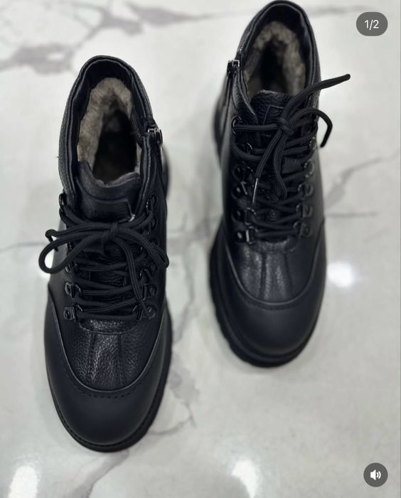 Продаются новые кожаные ботинки