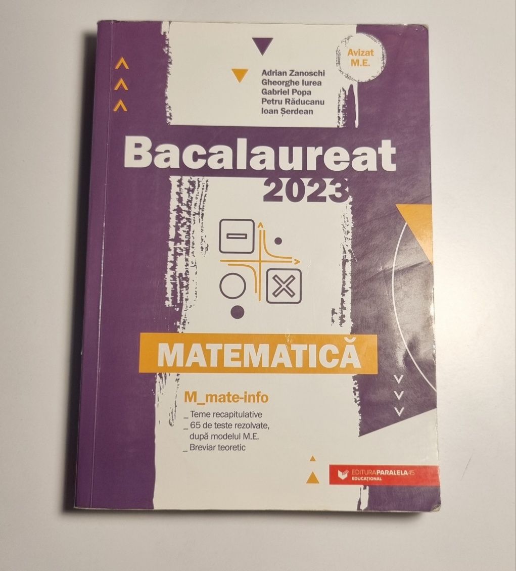 Culegere Matematica Bac M1