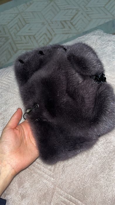 норковая шапка новая