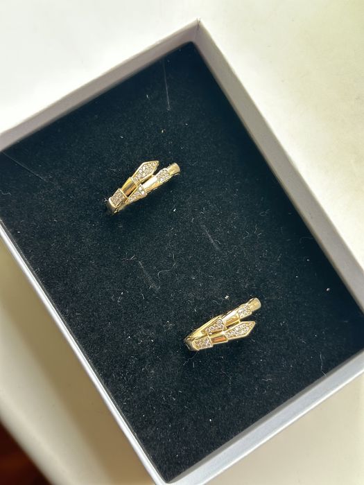 Сережки 585 проба новые