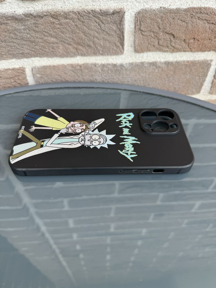 Husă de Protecție Premium, iPhone 13 Pro Max - Design Rick & Morty