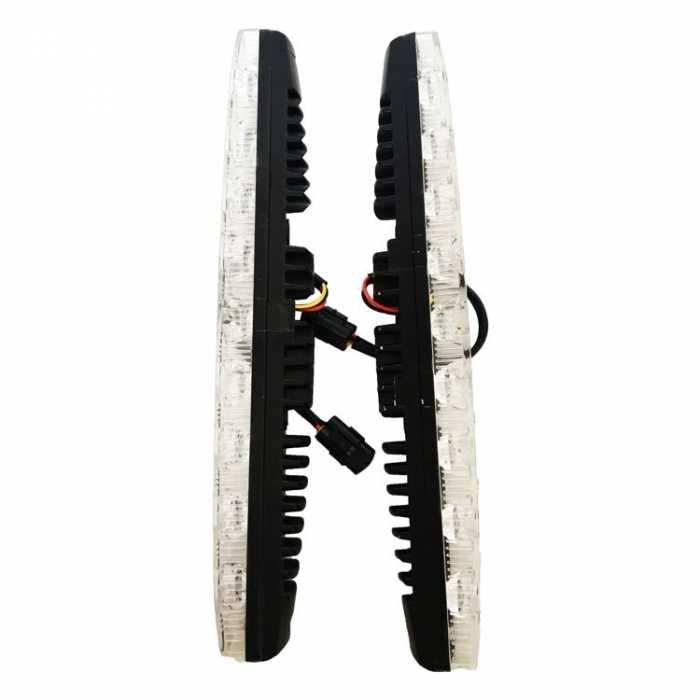 Дневни светлини с бягащ мигач - 1985  253x42x26мм