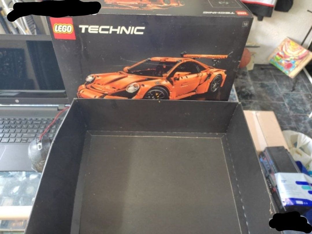 Лего 42056 lego technic porsche 911 GT3 RS кутия
