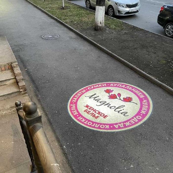 Новый вид Рекламы Проекционный проектор с логотипом и картинка Гобо 43