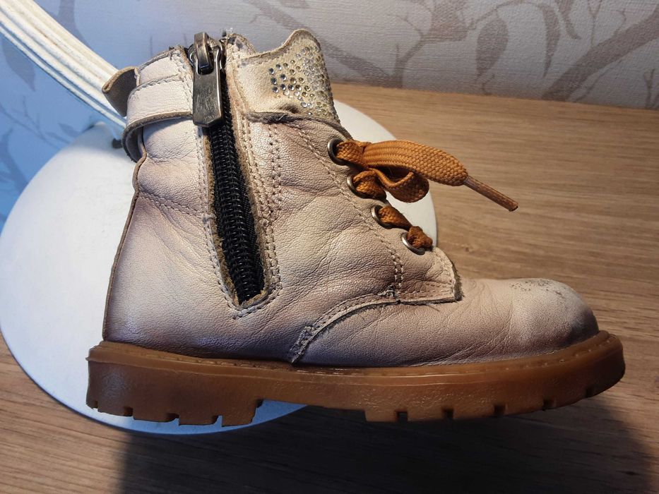 Бебешки/детски зимни/есенни боти от естествена кожа 22, 23, 19 и 24