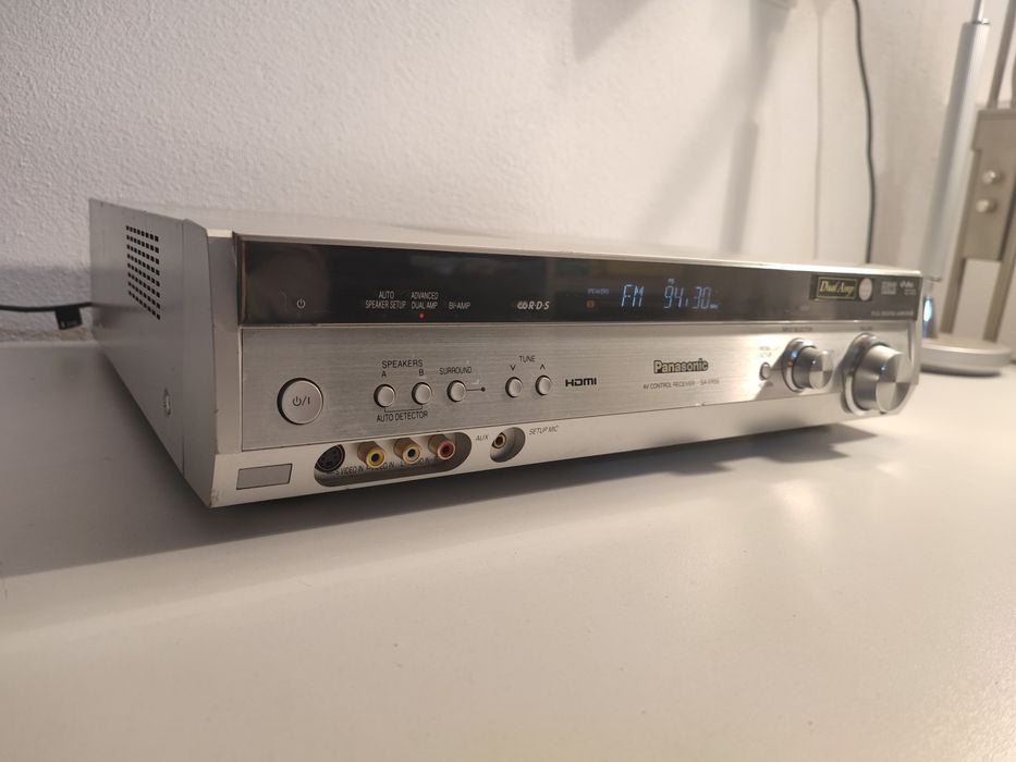 Amplificator Panasonic SA XR59 statie 9 iesiri amplituner optical hdmi